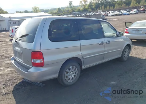 2005 Kia Sedona Ex/Lx z USA, uszkodzony, nr VIN KNDUP132356747404